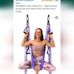Yoga Trapeze Pro with hooks NWT, unopened